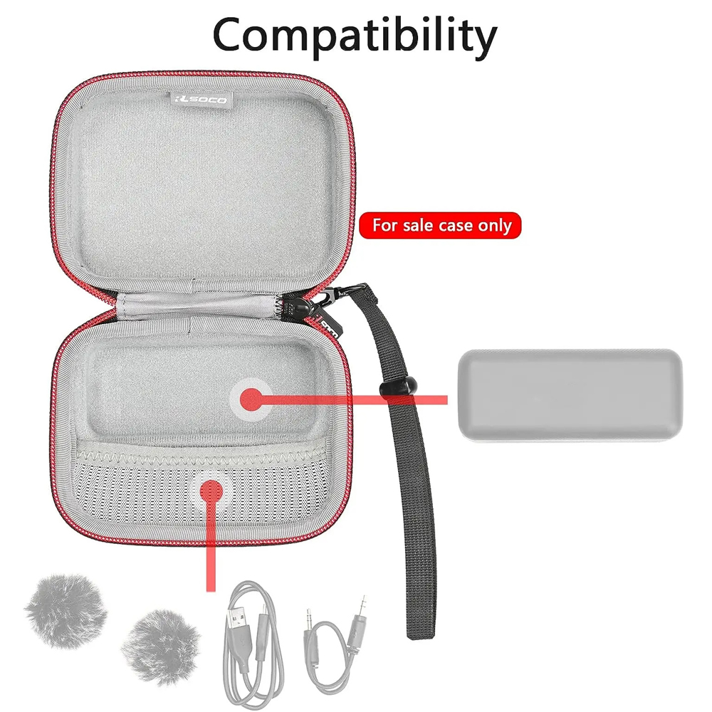 Hard Case for DJI Mic Wireless - Drone Hard Shell Case 评论和价格