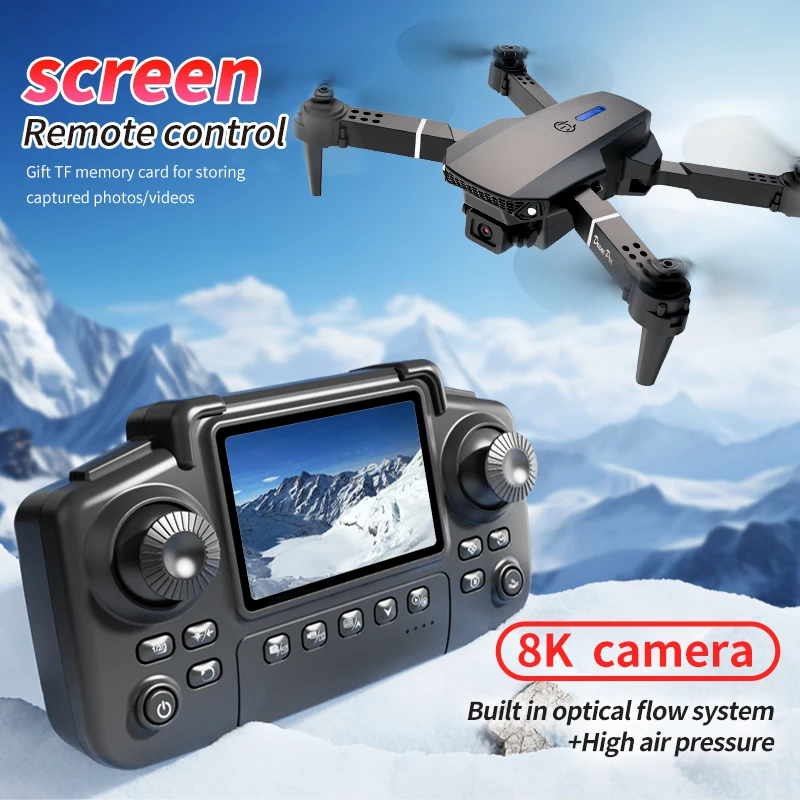 Professional E88 PRO Drone wit - Drone Controller Screen 评论和价格