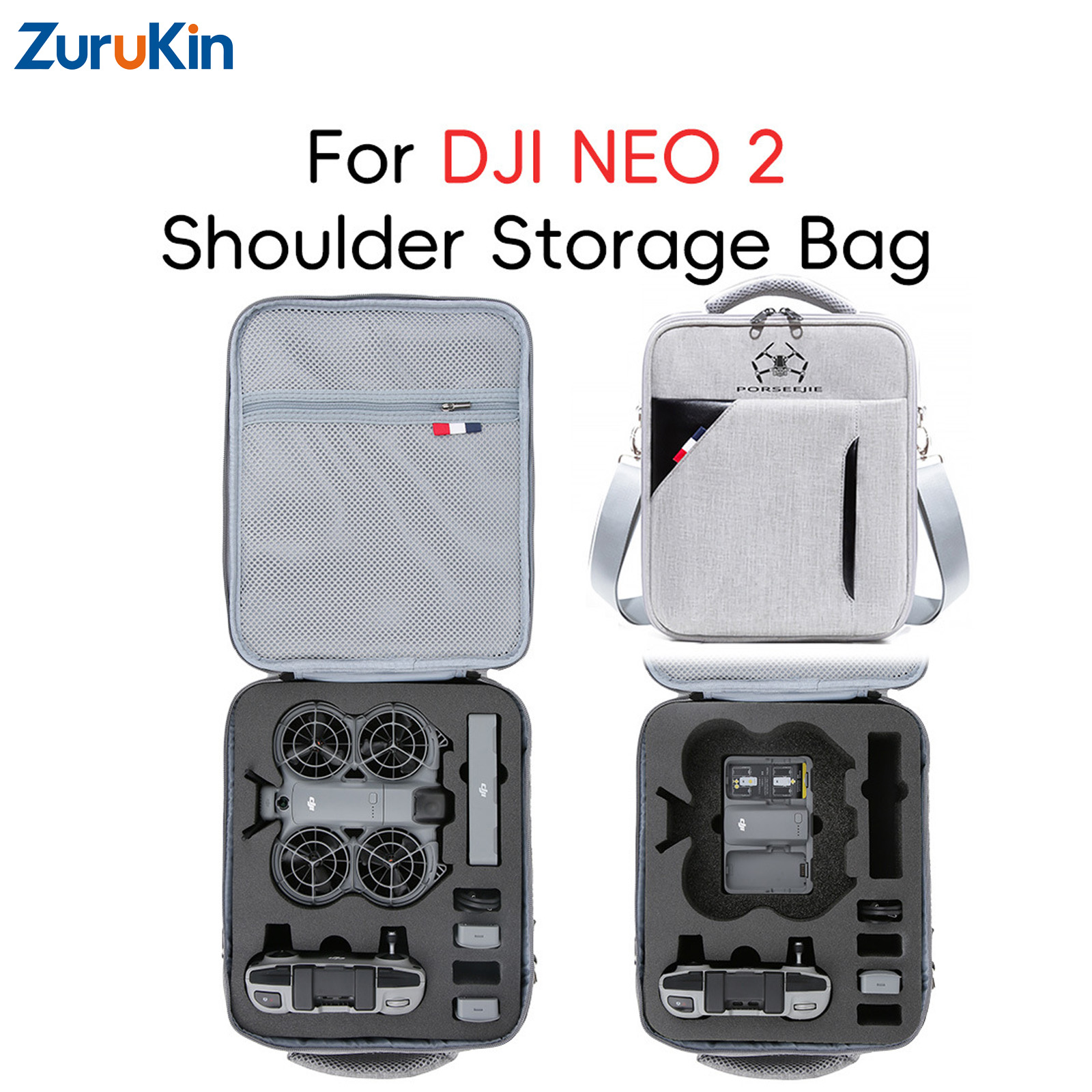 ZuruKin RCXB058 Shoulder Stora - Drone Carrying Case 评论和价格