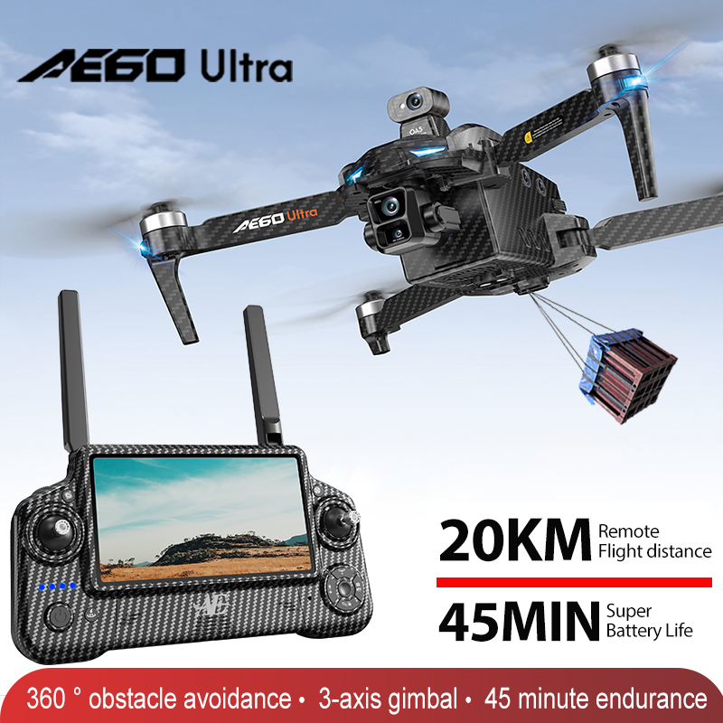 AE60 GPS Drone Professional 8K - Drone Controller Screen 评论和价格