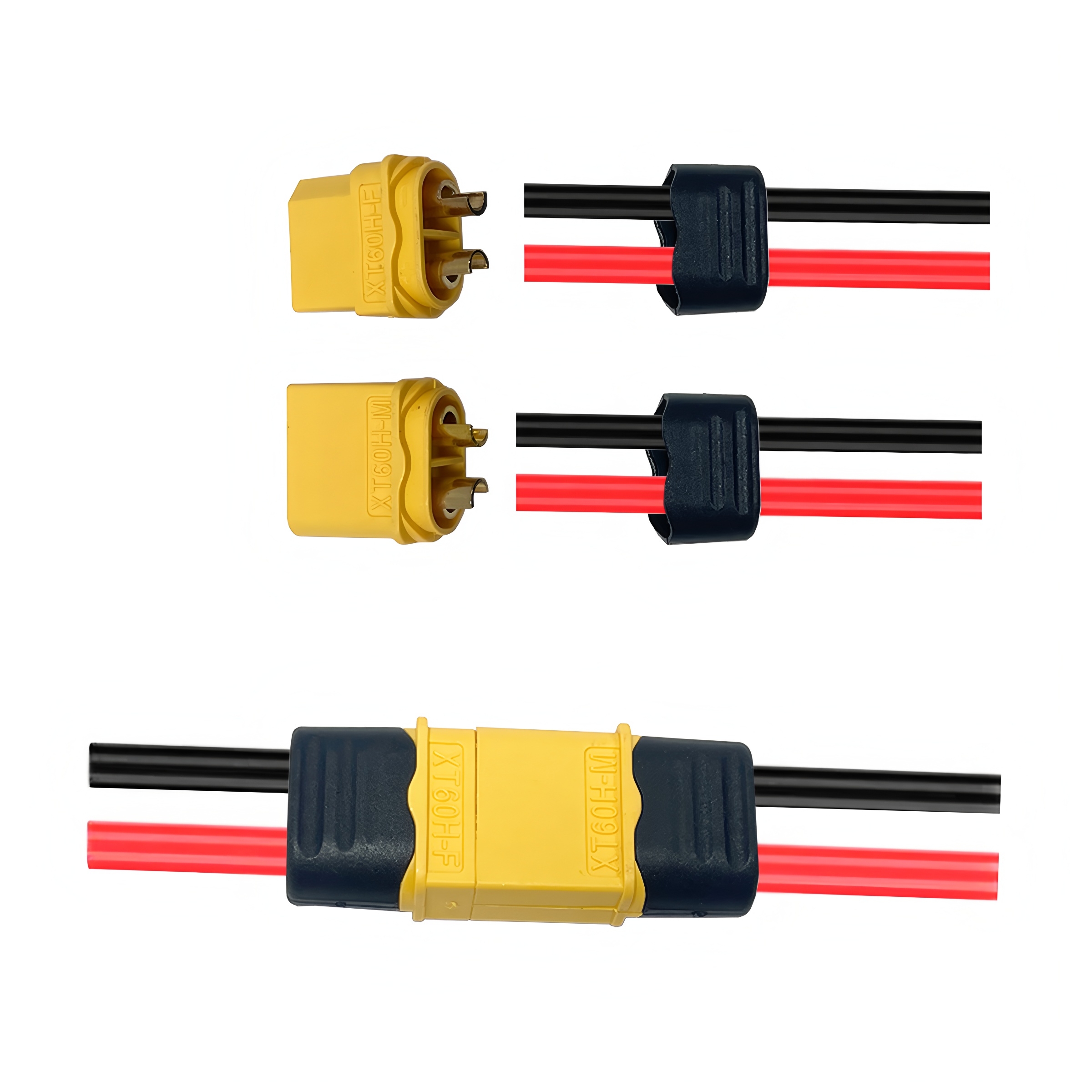 10/20pair XT60H Connector Plug - Drone Battery Adapter 评论和价格