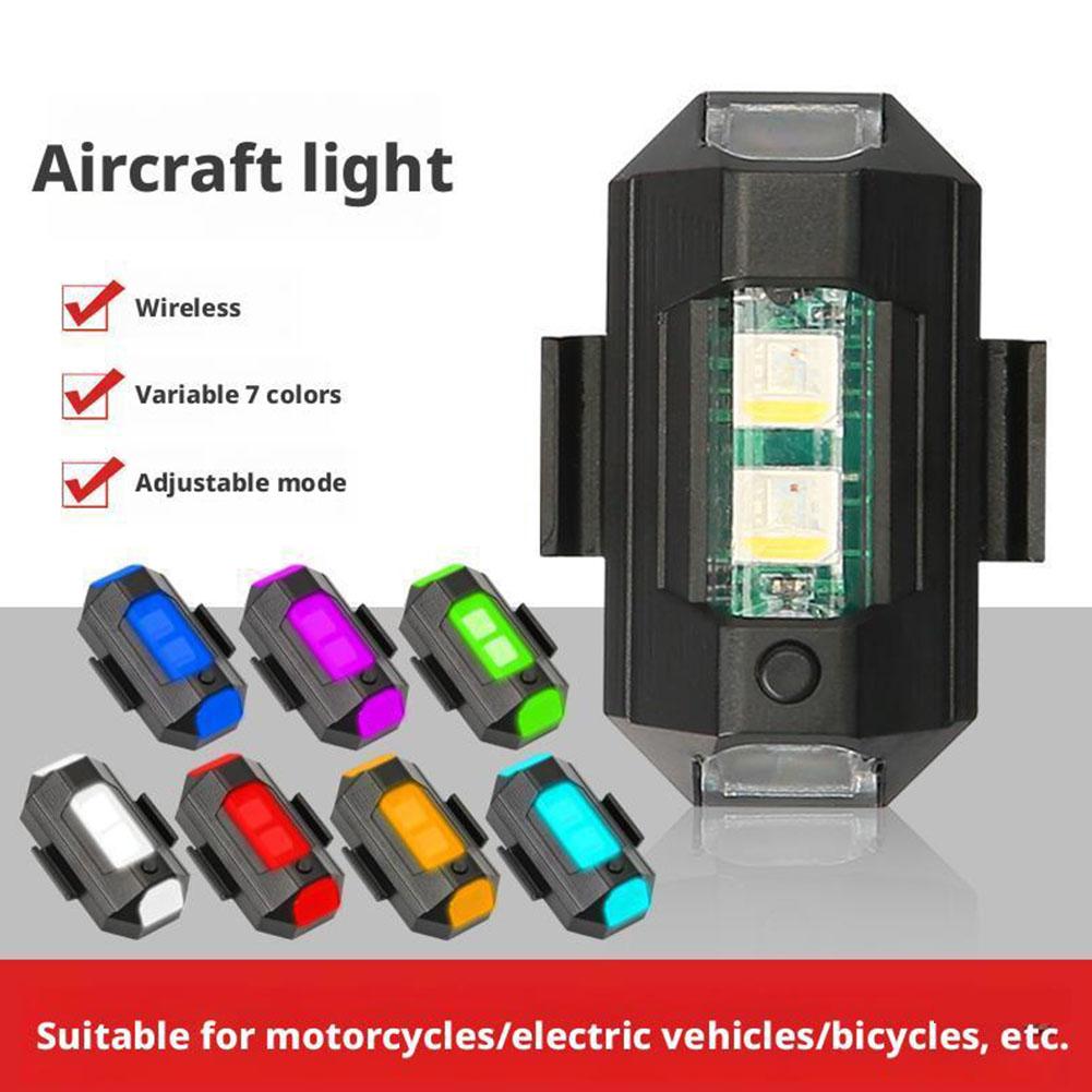 2PCS Mini LED Strobe Lights De - Drone Beacon Light 评论和价格
