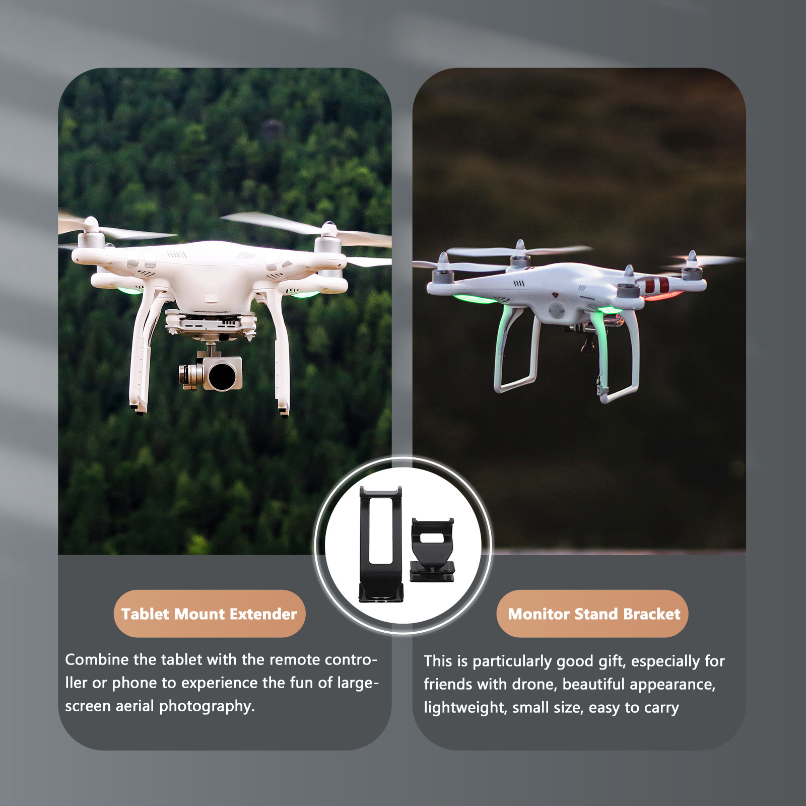 1Set Drone Remote Controller T - Drone Tablet Mount 评论和价格